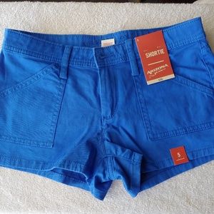 Blue Arizona shortie shorts